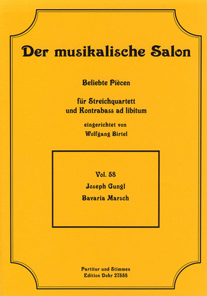 Book cover for Bavaria Marsch (für Streichquartett)