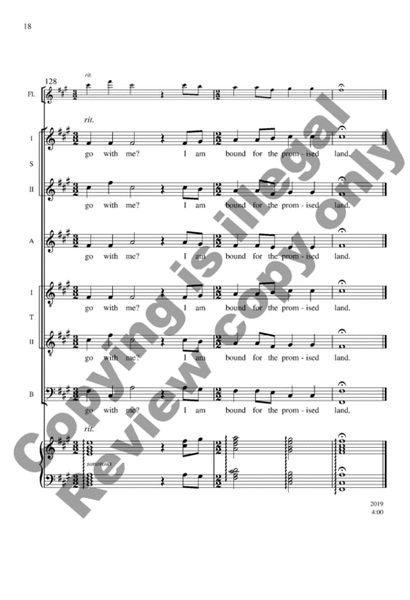 The Promised Land (Full/Choral Score) image number null