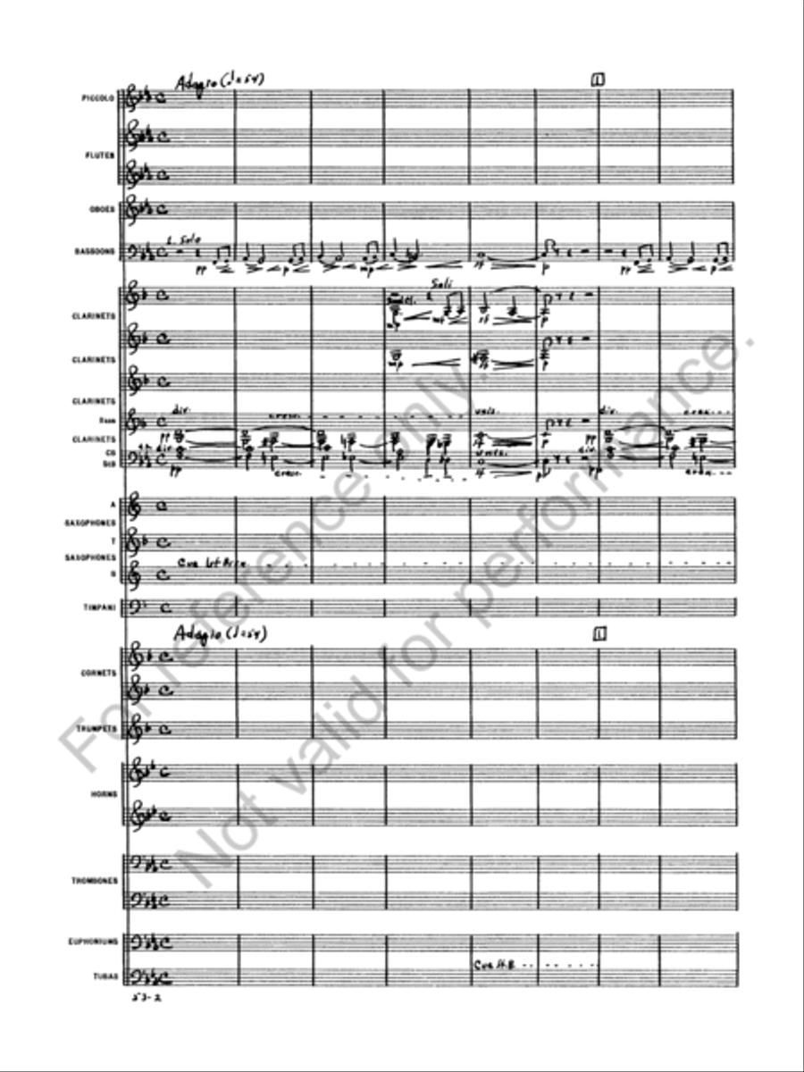 Symphony No. 6 Concert Band scores gallery preview page 4