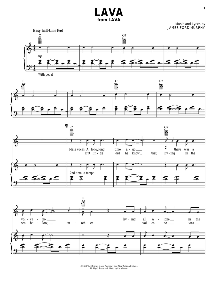Lava song ukulele pdf hot sale