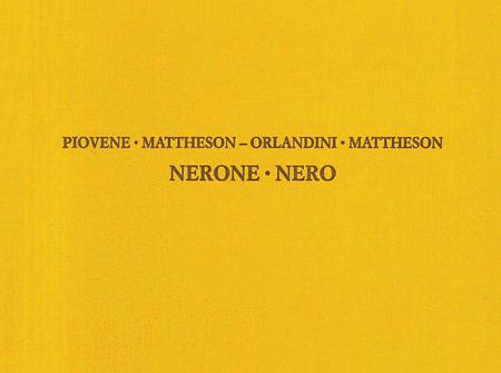 Nerone/Nero - Drammaturgia Musicale Veneta 14