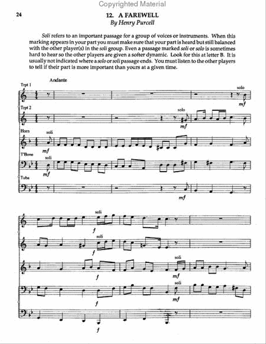 Progressive Brass Quintet Brass Quintet scores gallery preview page 12
