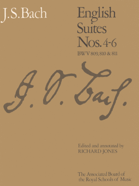 English Suites Nos. 4-6