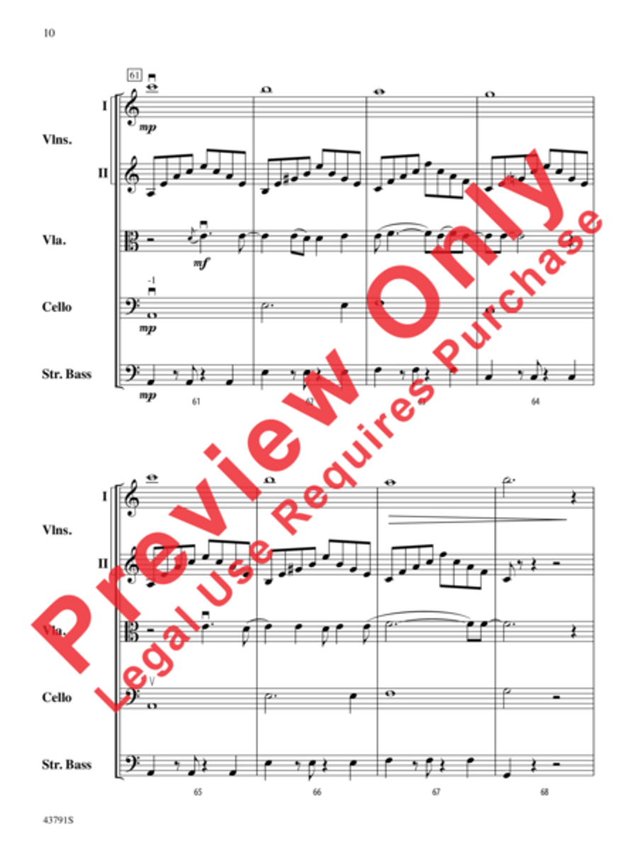 Starlight Starlight String Orchestra scores gallery preview page 27