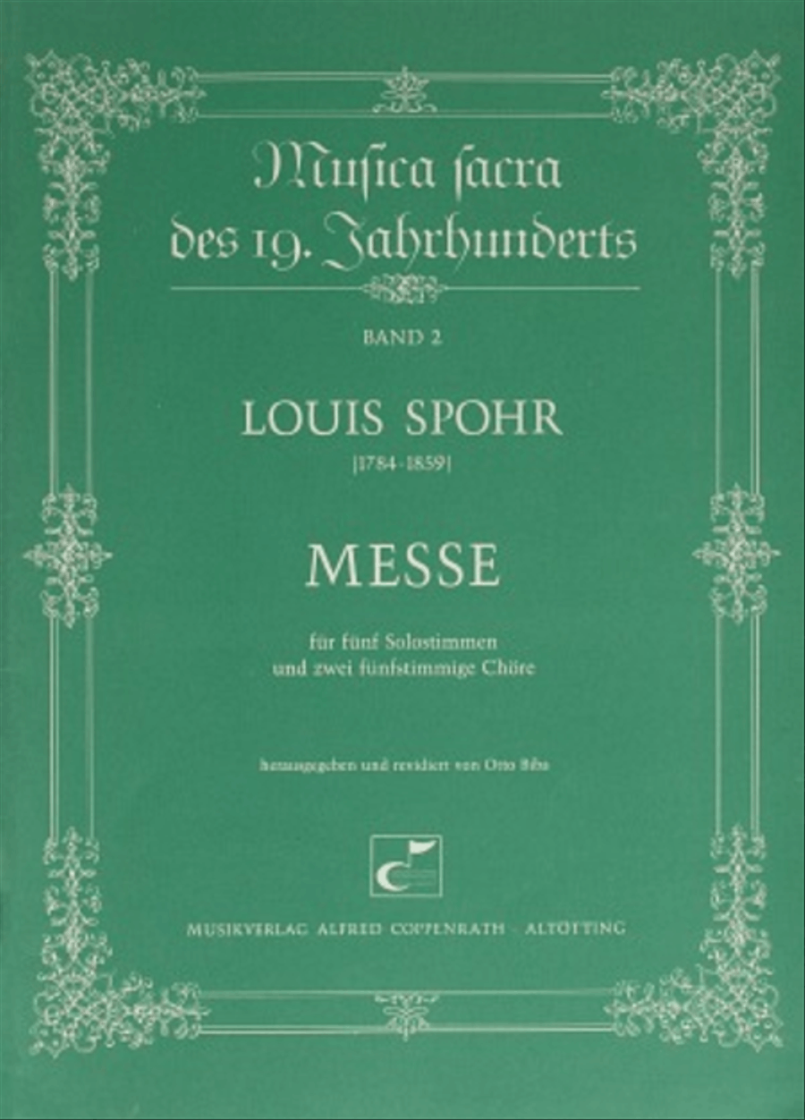 Mass in C Minor (Messe in c-Moll) SSATB scores gallery preview page 1
