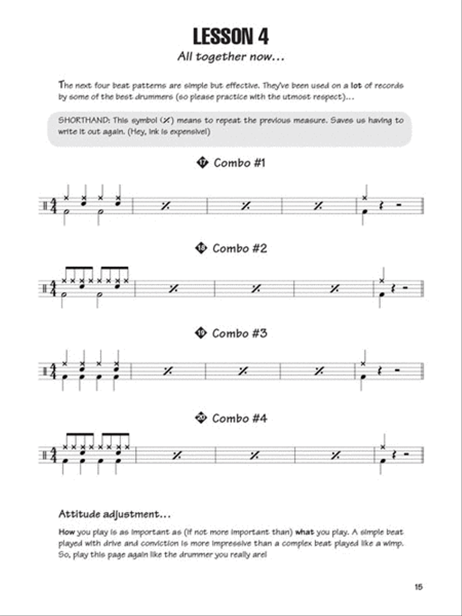 FastTrack Drums Method – Book 1 Drums scores gallery preview page 4