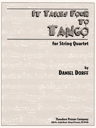 Book cover for It Takes Four To Tango
