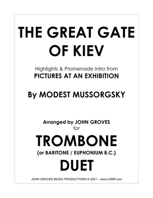 The Great Gate of Kiev from Pictures at an Exhibition - Trombone Duet