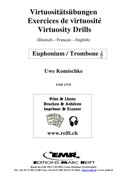 Virtuositatsubungen / Exercices de virtuosite / Virtuosity Drills