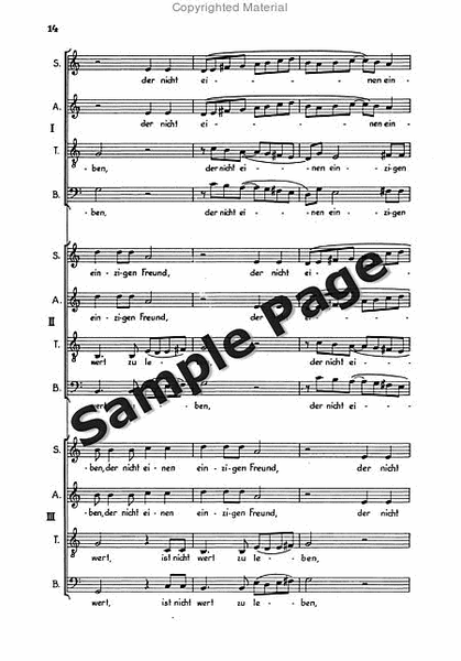 Festliche Kantate Full Score