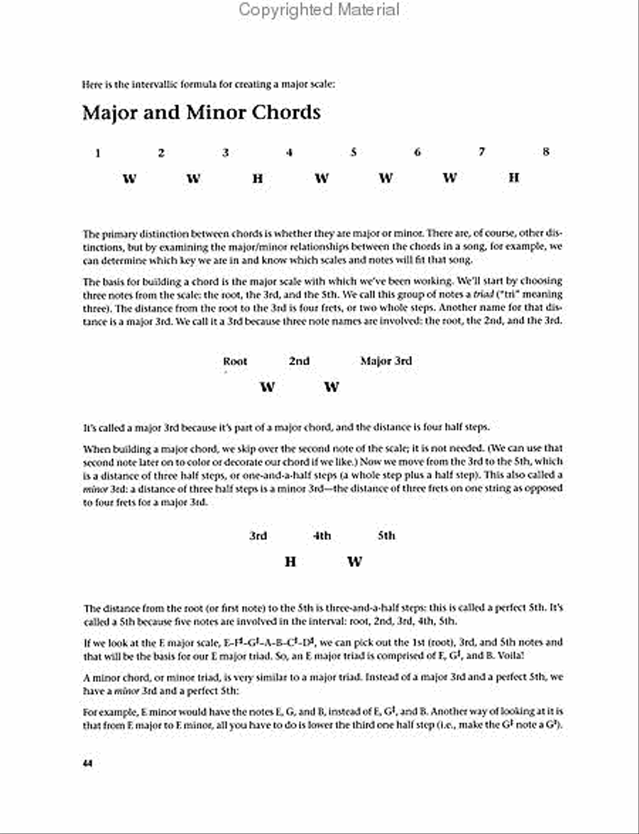 The CAGED System for Guitar Guitar Tablature scores gallery preview page 4