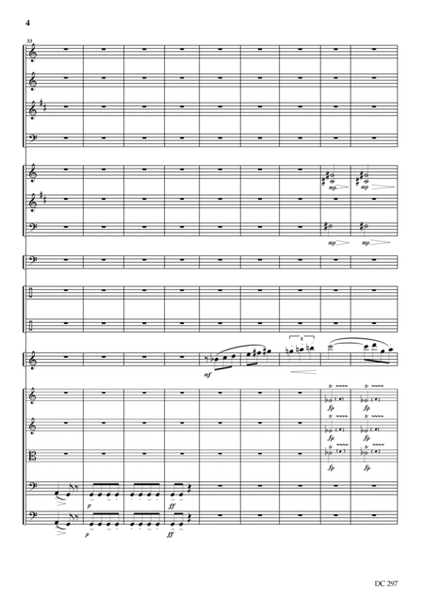Conversation Concerto No.3 - for flute and orchestra [score]