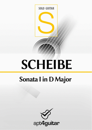 Book cover for Sonata I in D Major