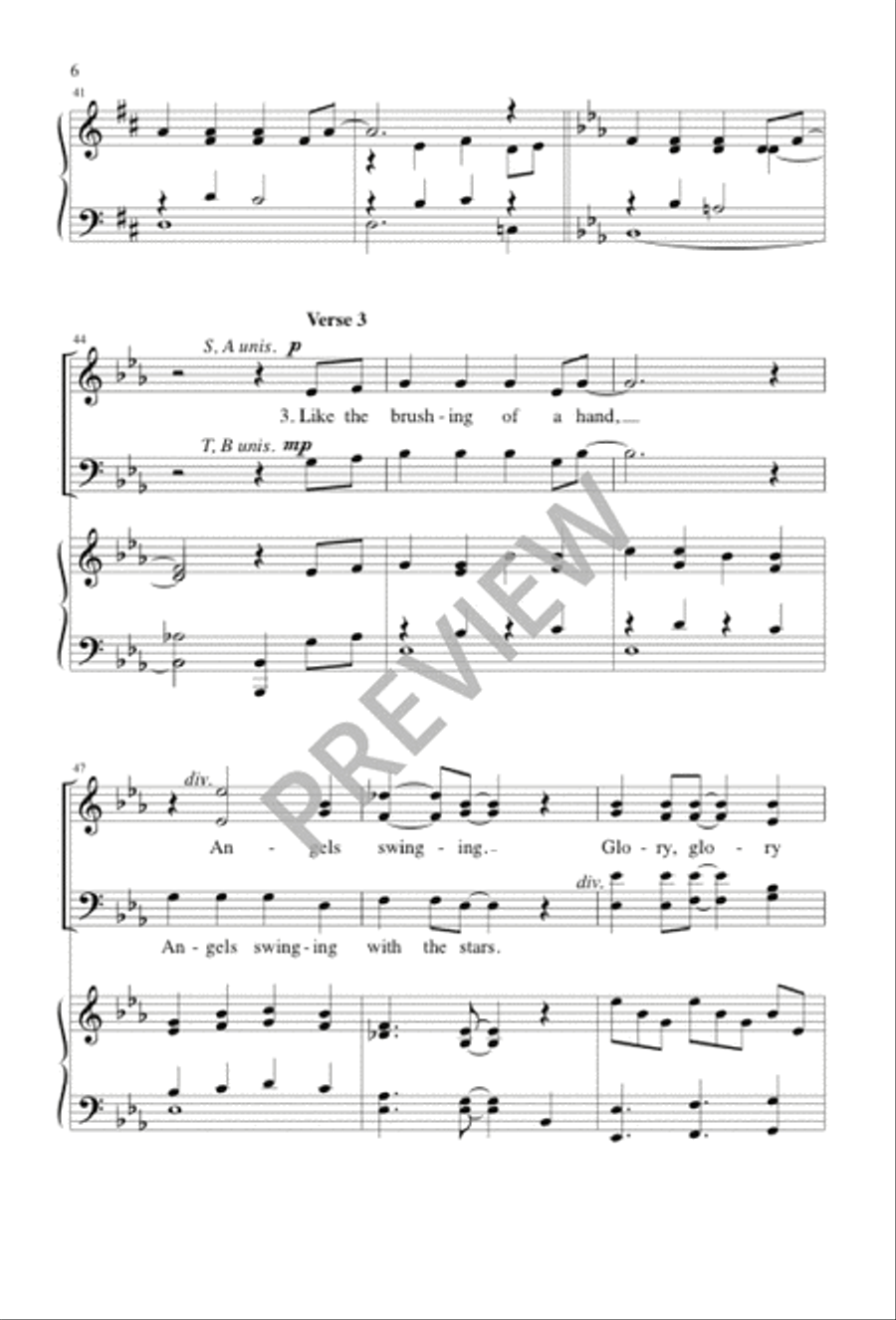 Like a Whisper in the Heart 4-Part scores gallery preview page 7