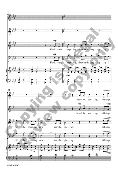 A Carol Fantasy (Choral Score) image number null