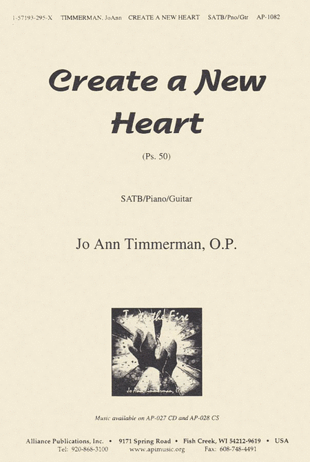 Create A New Heart/ps. 51 - Unis Chr Gtr