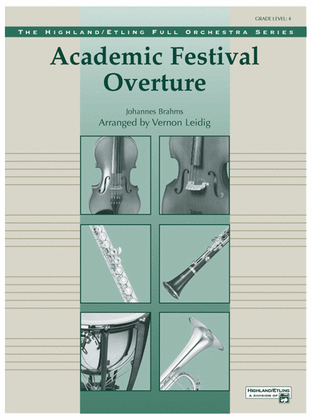 Book cover for Academic Festival Overture