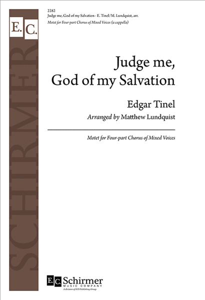 Judge Me, God of My Salvation