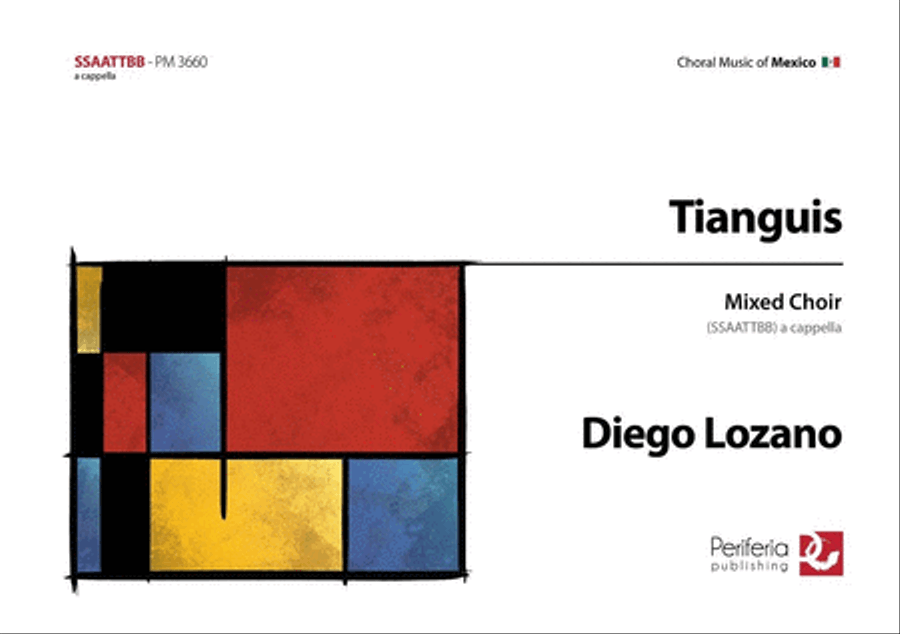 Tianguis for Mixed Choir (SSAATTBB) SSAATTBB scores gallery preview page 1