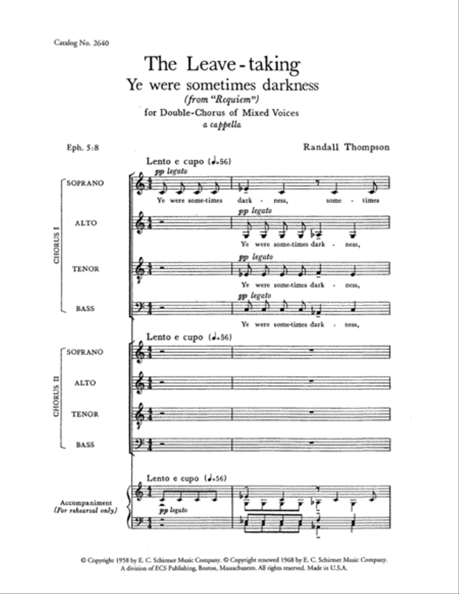 Ye were sometimes darkness 4-Part scores gallery preview page 2