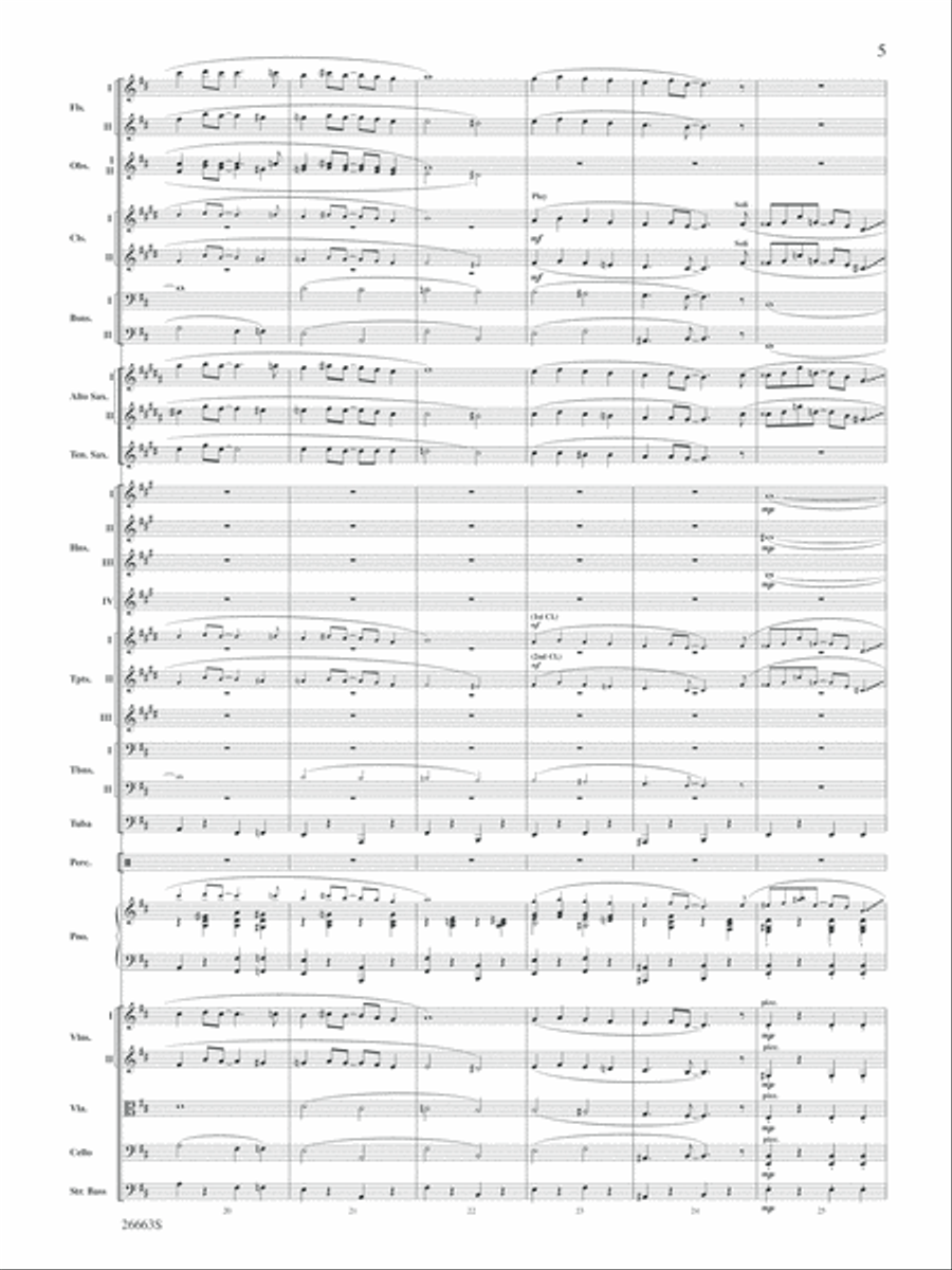 The Syncopated Clock: Score Full Orchestra scores gallery preview page 5