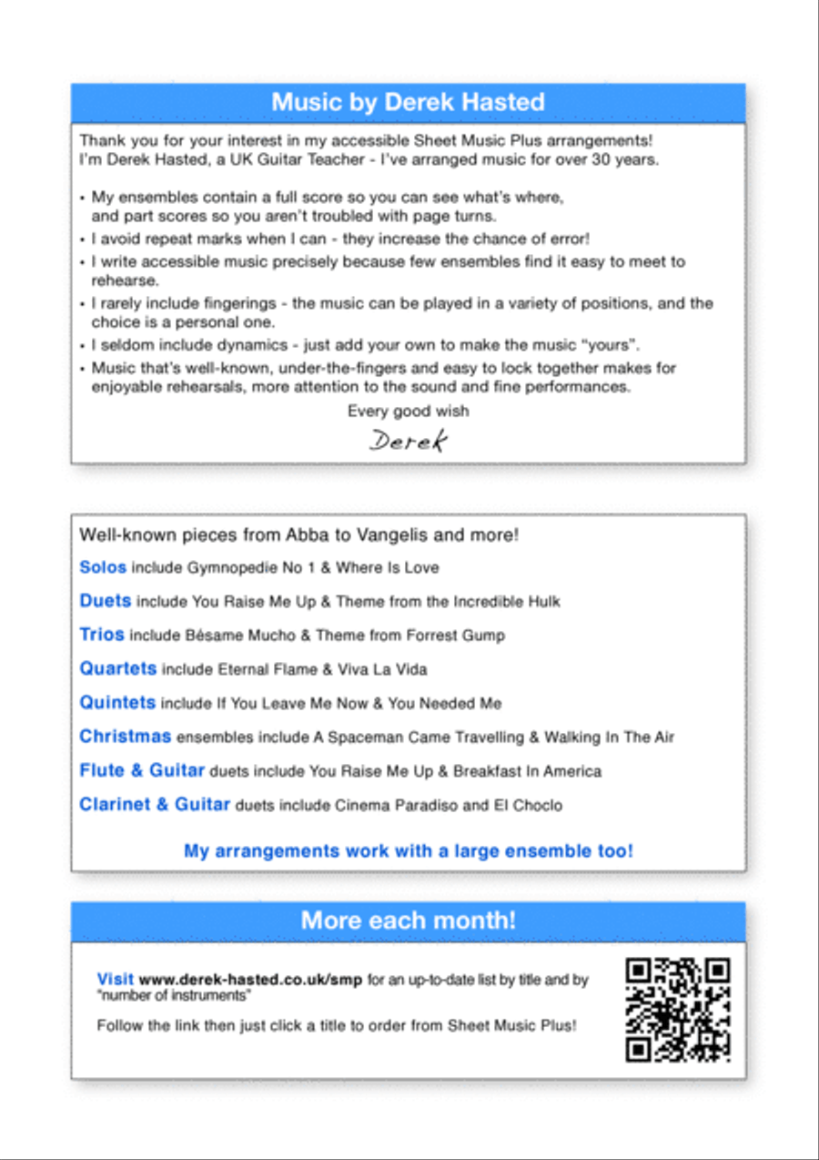Do-Re-Mi Guitar Ensemble scores gallery preview page 2
