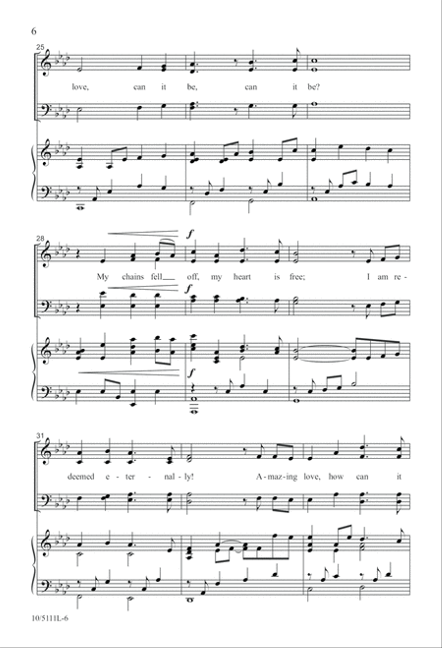 Can it Be? 4-Part scores gallery preview page 6