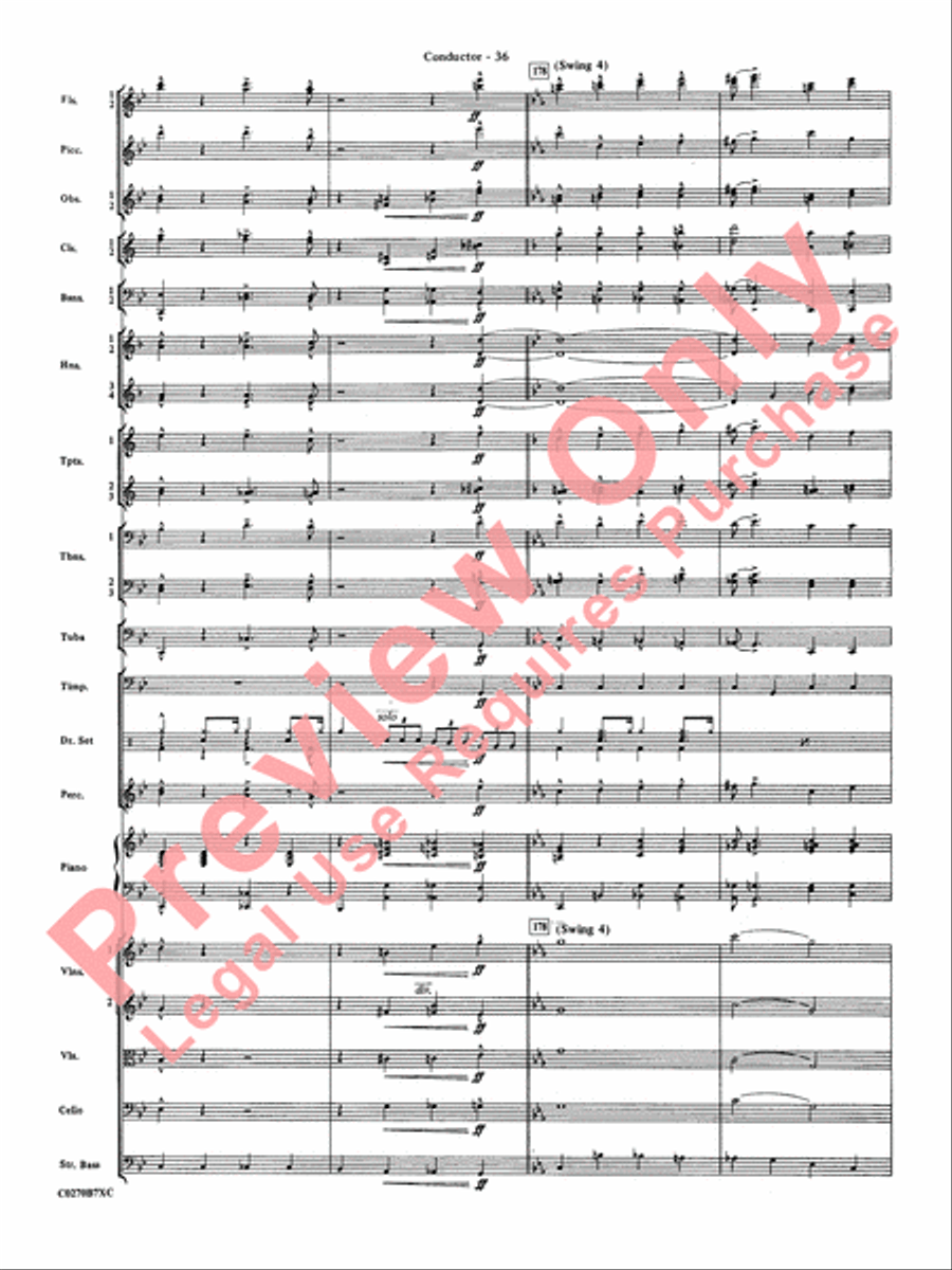 Duke Ellington! Full Orchestra scores gallery preview page 39