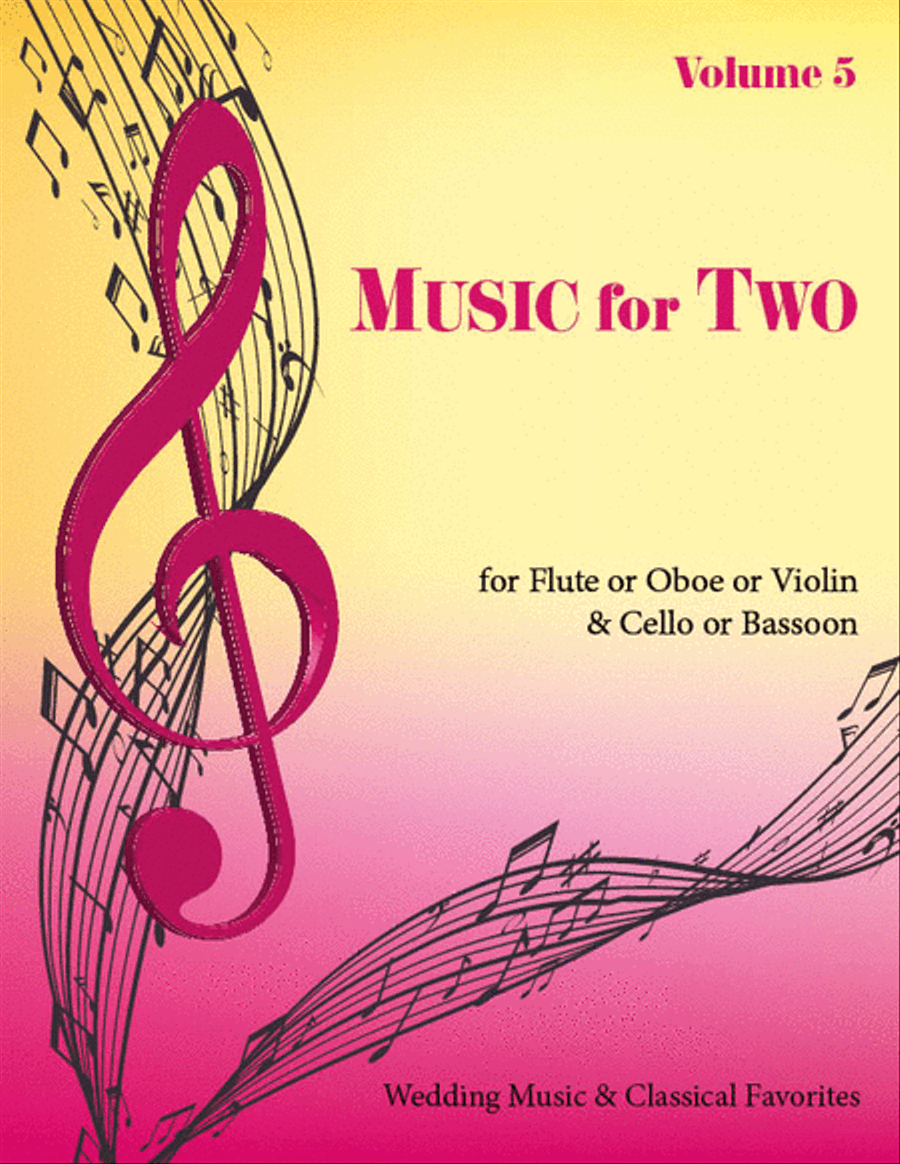Music for Two, Volume 5 - Flute/Oboe/Violin and Cello/Bassoon Bassoon scores gallery preview page 1