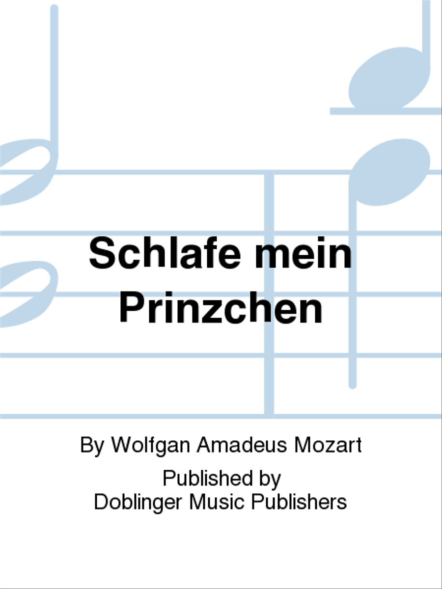 Schlafe mein Prinzchen A Cappella scores gallery preview page 1