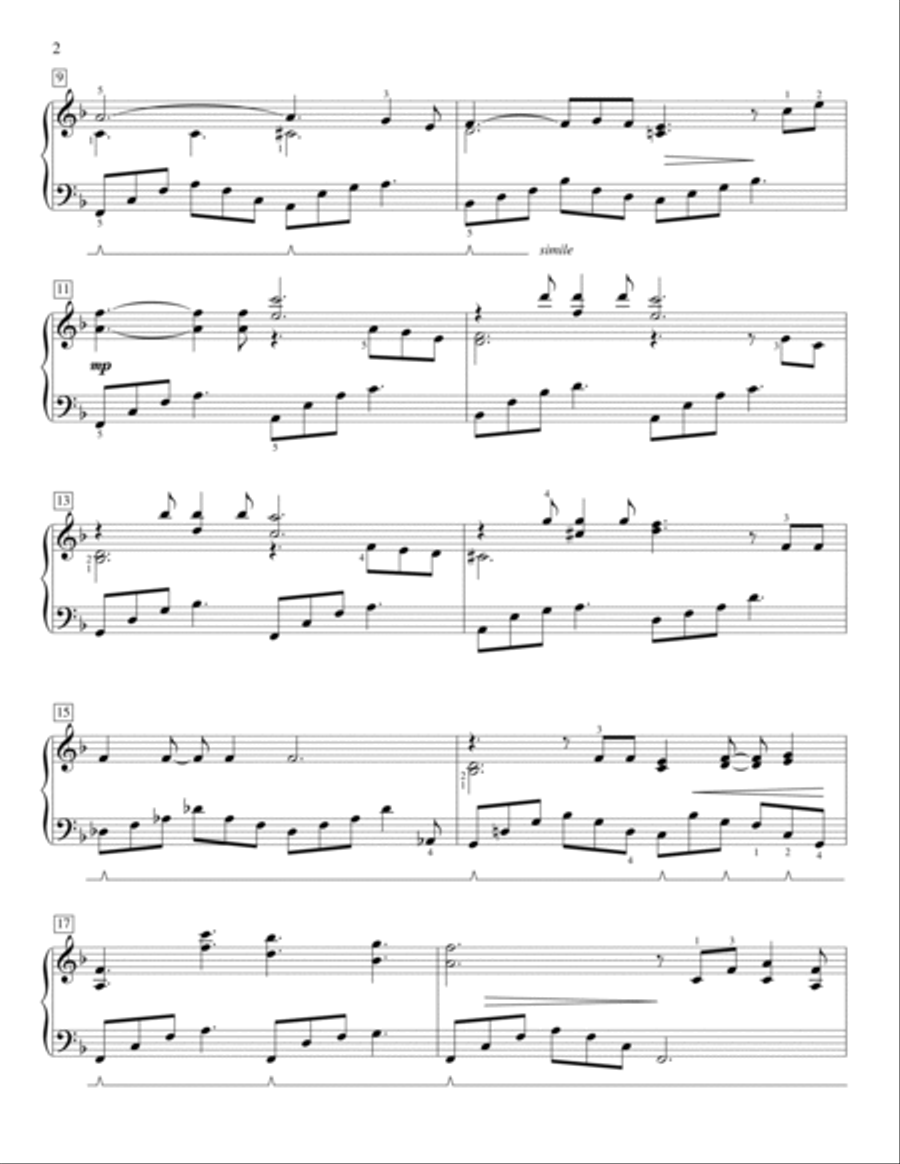 What A Wonderful World Piano Method scores gallery preview page 2