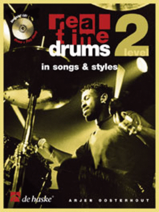 Book cover for Real Time Drums in Songs & Styles (NL)