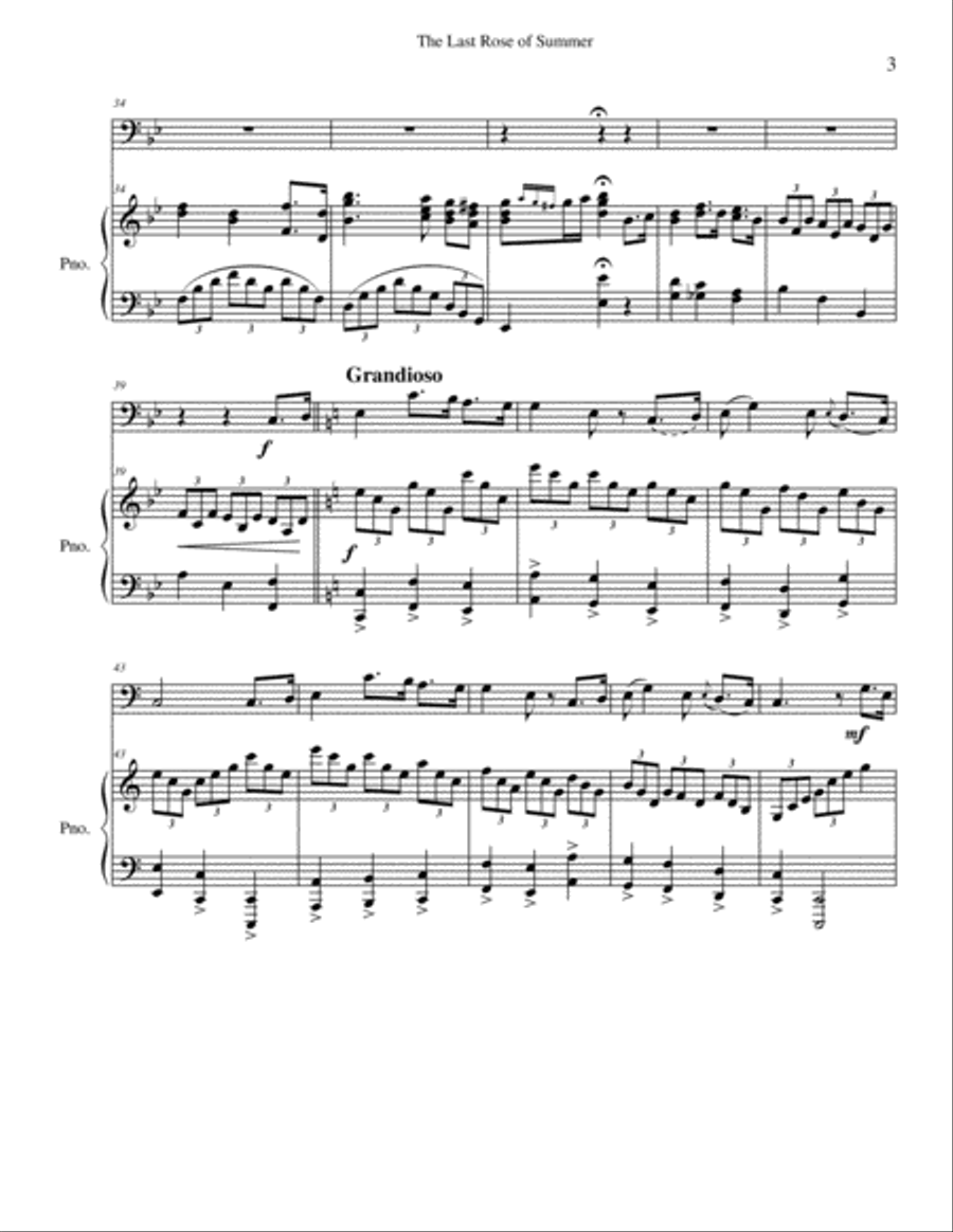 Art Songs for Young Folks, Vol. 1 Trombone scores gallery preview page 3