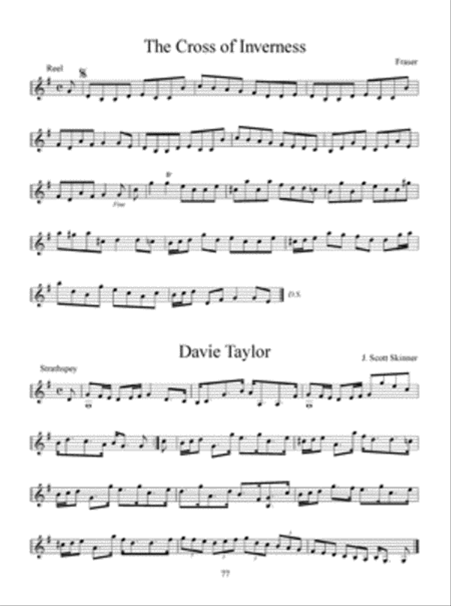 Scottish Fiddle Encyclopedia Violin scores gallery preview page 4