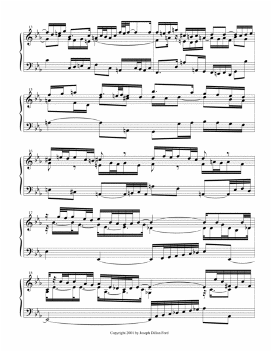 Suite française no. 2 pour le clavecin (French Suite No. 2 for Harpsichord) based on Voltaire's Can Harpsichord scores gallery preview page 3