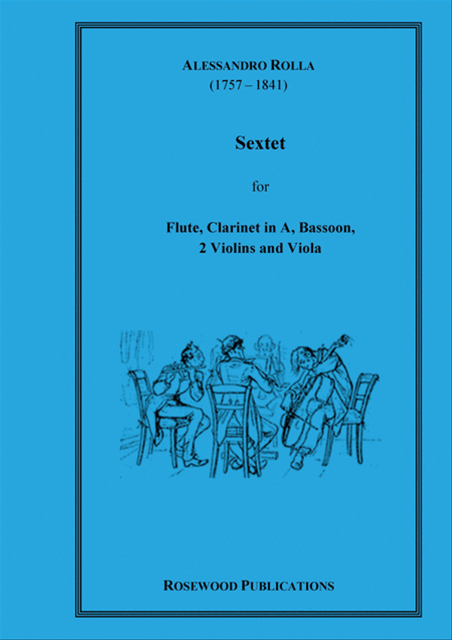 Sextet A Clarinet scores gallery preview page 1
