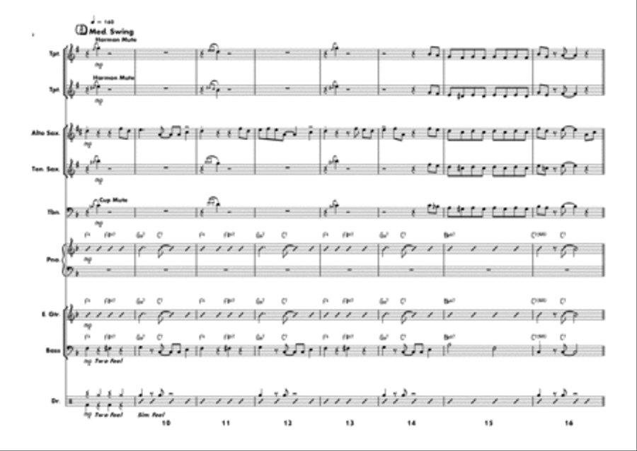 Turn It Off Small Ensemble scores gallery preview page 2