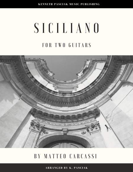 Siciliano (for Two Guitars) image number null