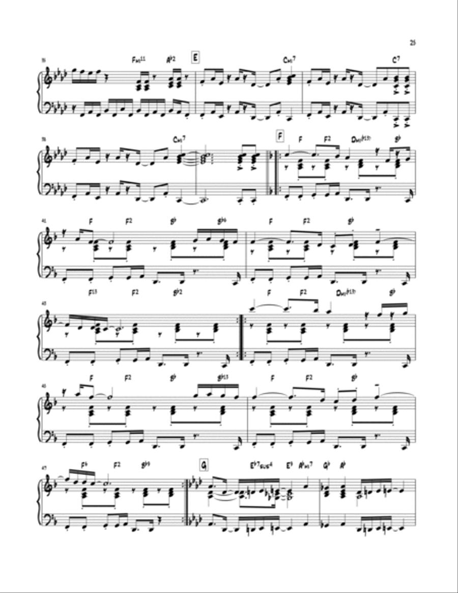 Desiccated Coconuts Piano scores gallery preview page 4