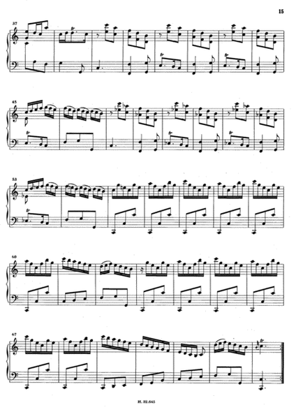 Scarlatti- Sonata in A minor K7 - L379 ( Original Version) image number null