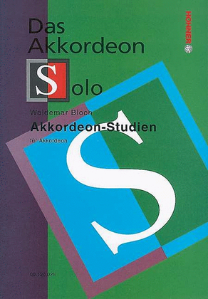 Book cover for Bloch W Akkordeon-studien (ep)