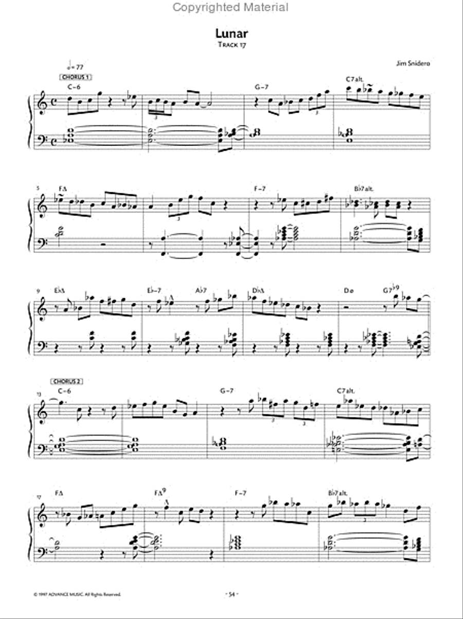 Jazz Conception Piano Piano Method scores gallery preview page 18