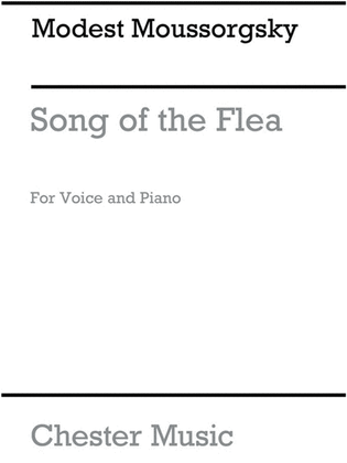 Book cover for Moussorgsky - Song Of The Flea Baritone/Piano