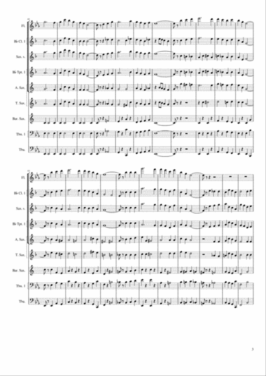 Danny Boy (Londonderry Air) Chamber Orchestra scores gallery preview page 3