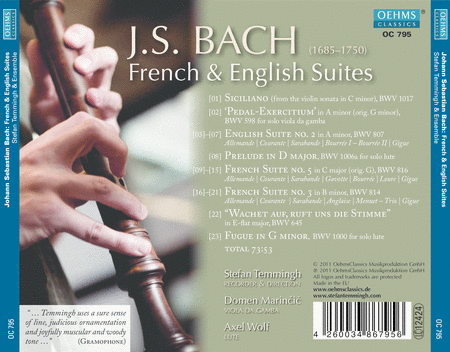 French & English Suites