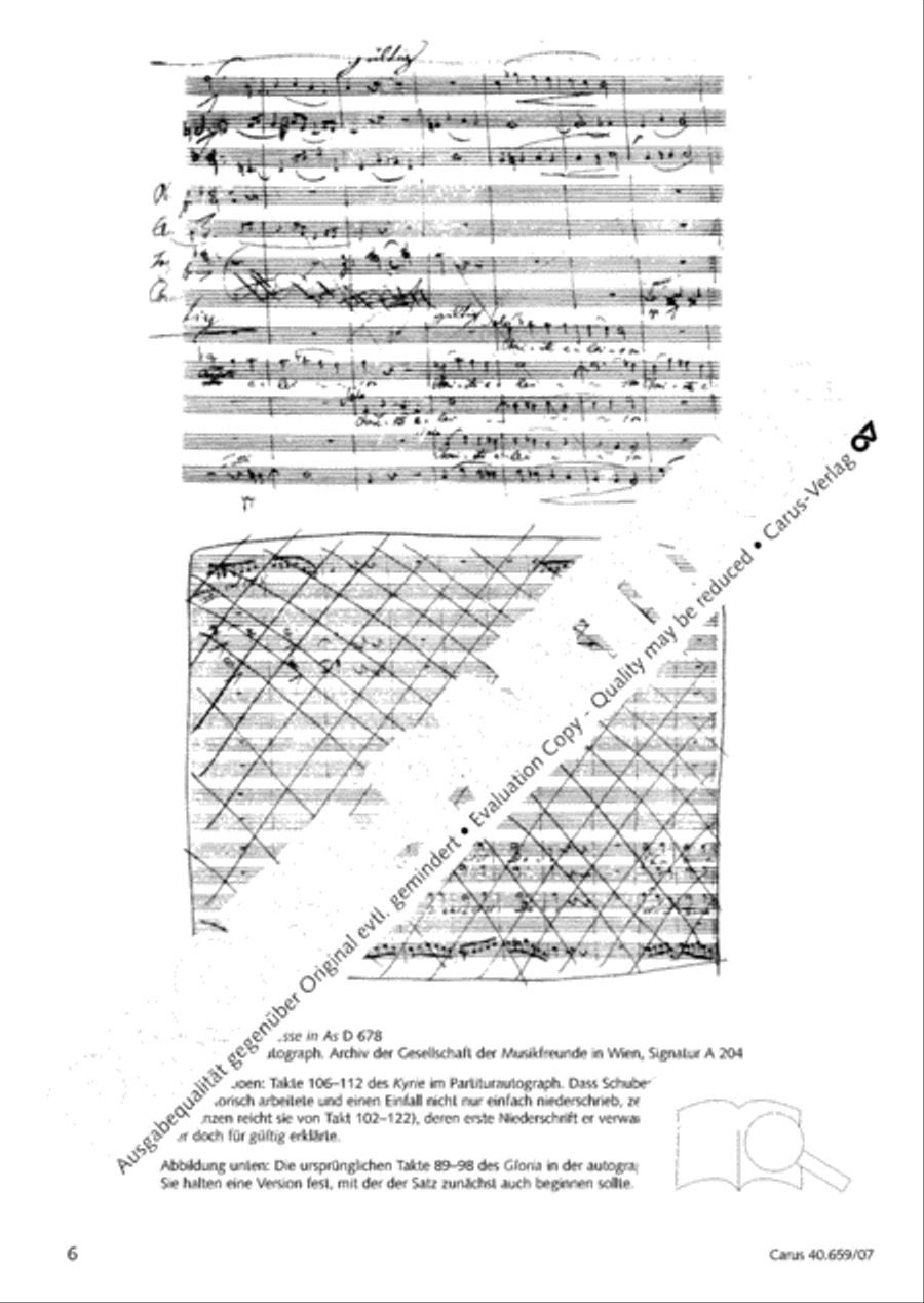 Mass in A flat major (Messe in As) image number null