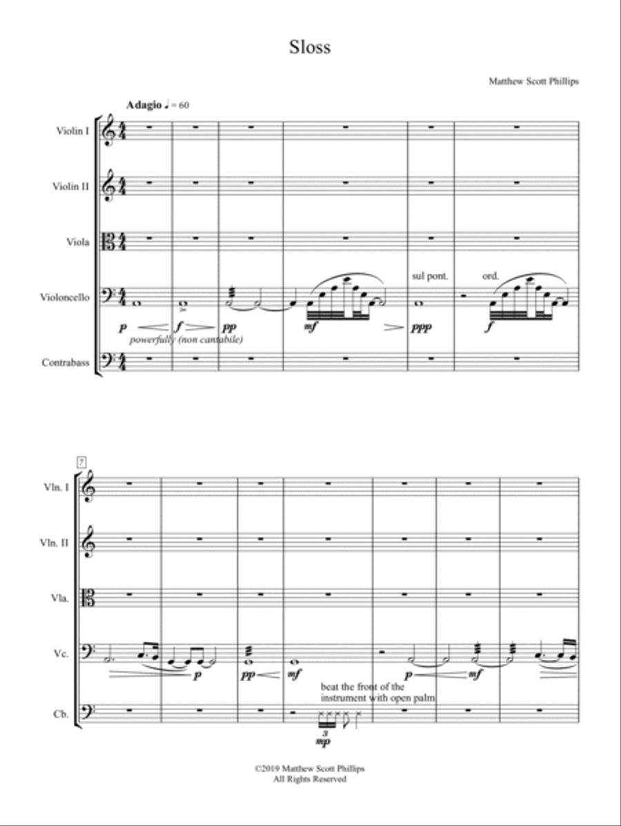 Sloss String Quintet scores gallery preview page 3