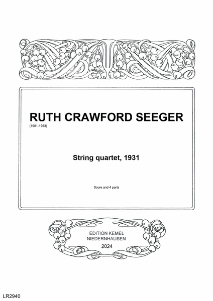String quartet, 1931