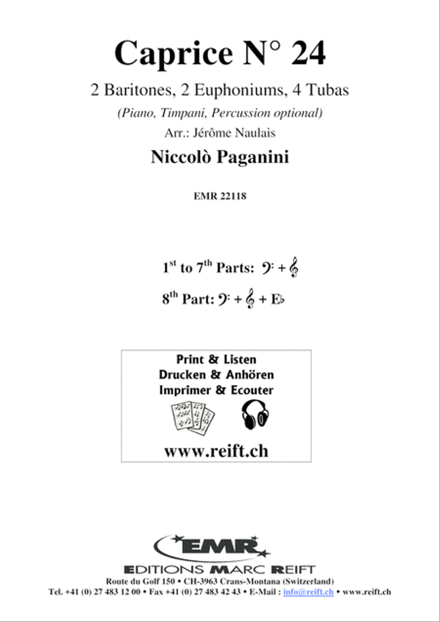 Caprice No. 24 Caprice No. 24 Brass Ensemble scores gallery preview page 2