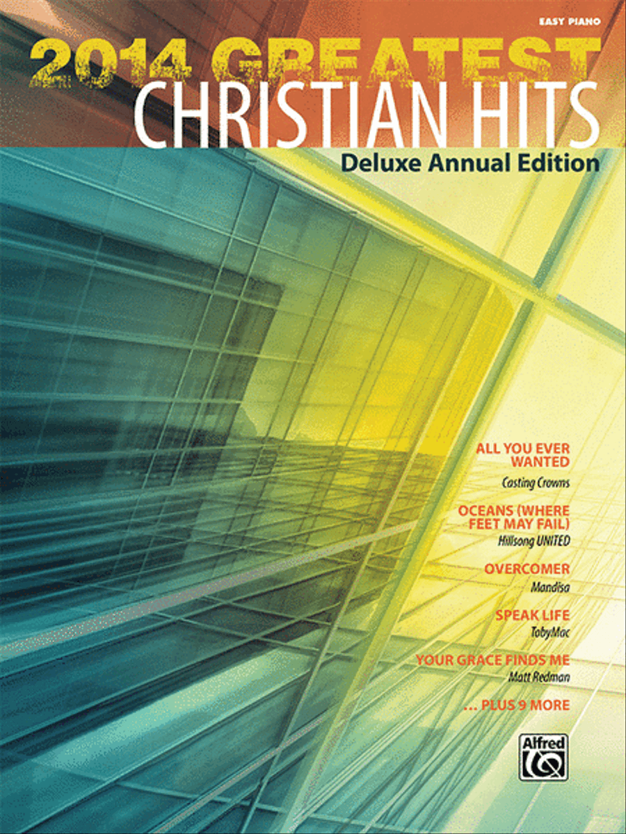 2014 Greatest Christian Hits Easy Piano scores gallery preview page 1